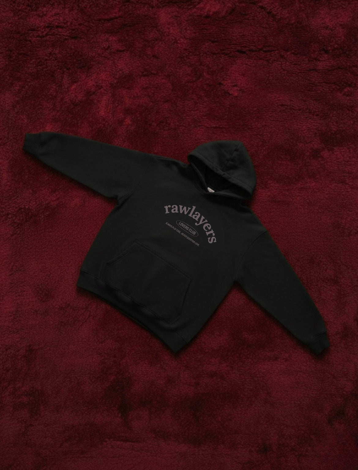 FOURTEEN/ TWO HOODIE BLACK Novidades
