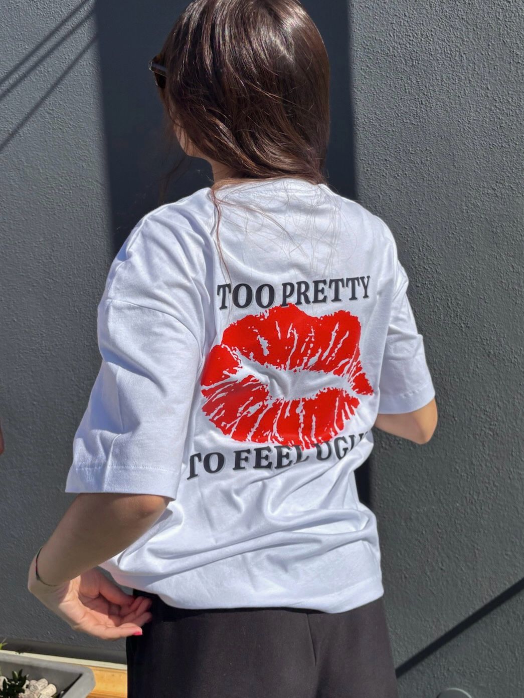 JUST BLESSED WHITE TEE