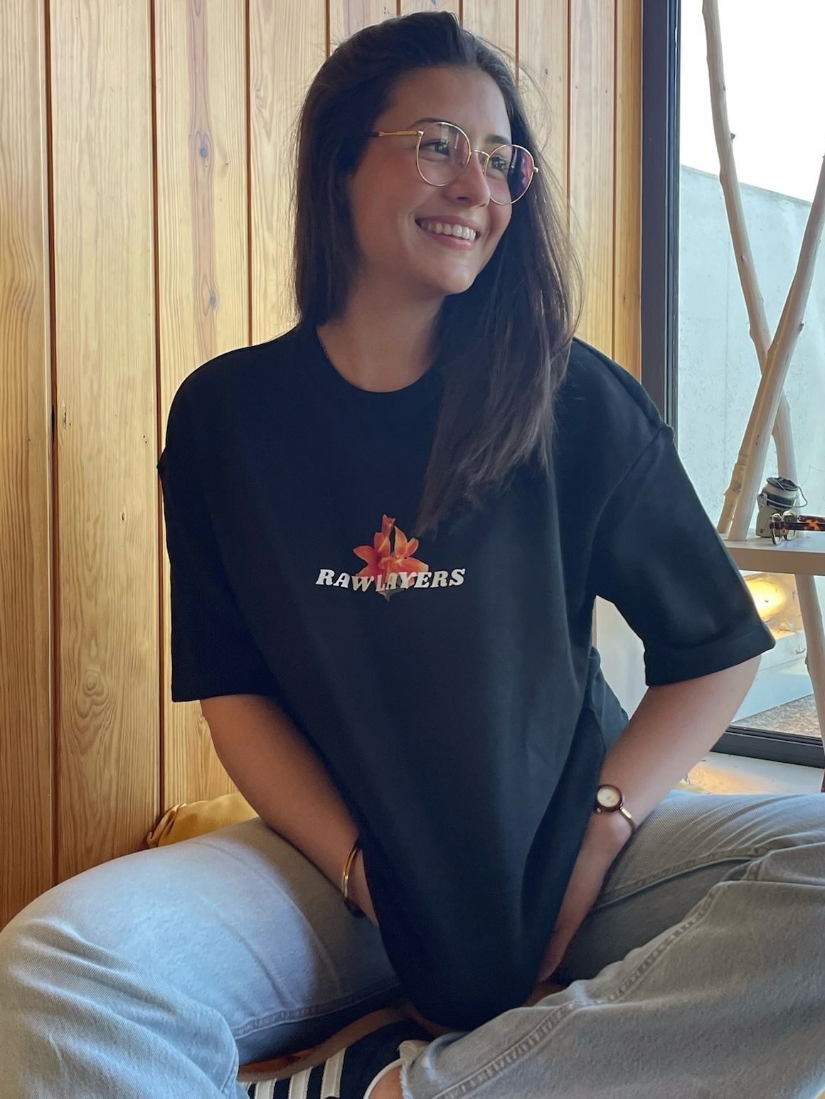 NO FLOWERS FOR YOU BLACK TEE