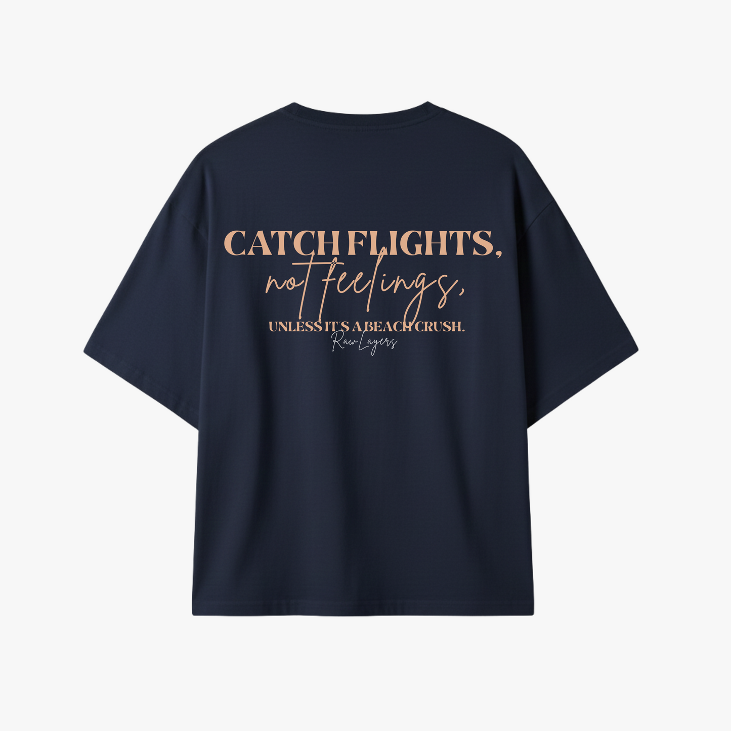 CATCH FLIGHTS NAVY TEE