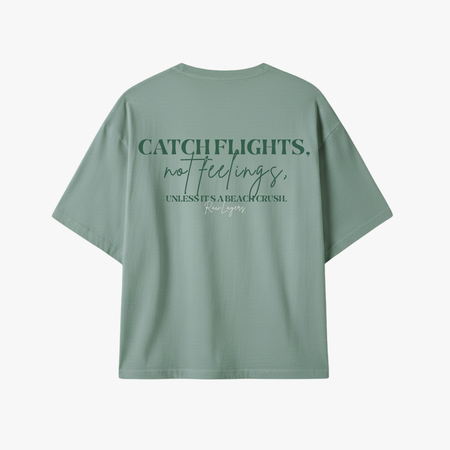 CATCH FLIGHTS SAGE TEE