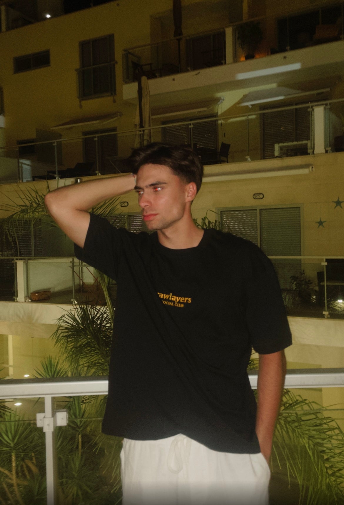 SOCIAL CLUB BLACK TEE