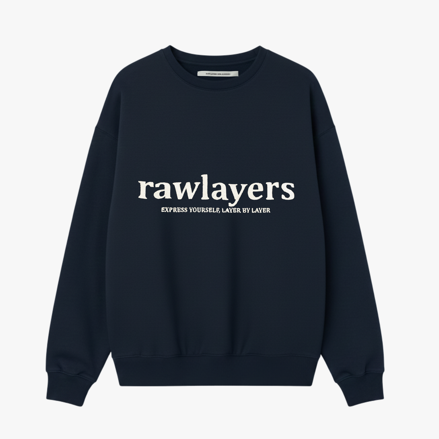 RAWLAYERS SWEATSHIRT NAVY