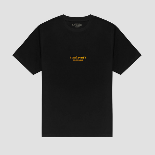 SOCIAL CLUB BLACK TEE