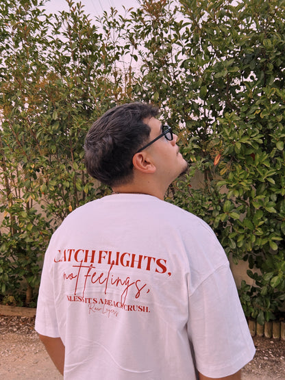 CATCH FLIGHTS WHITE TEE