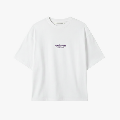 SOCIAL CLUB WHITE TEE