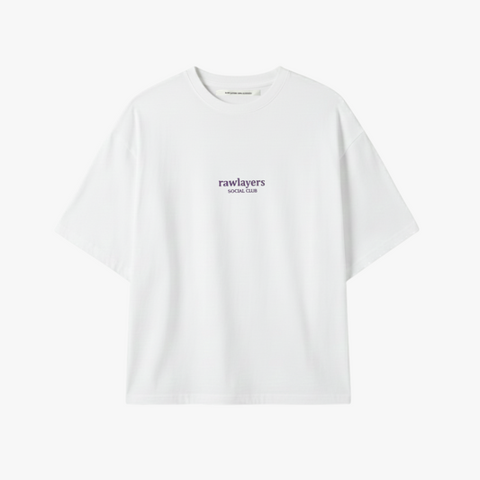 SOCIAL CLUB WHITE TEE