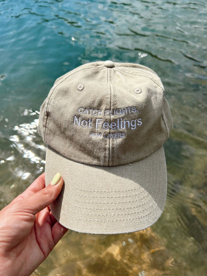CATCH FLIGHTS HAT BEIGE