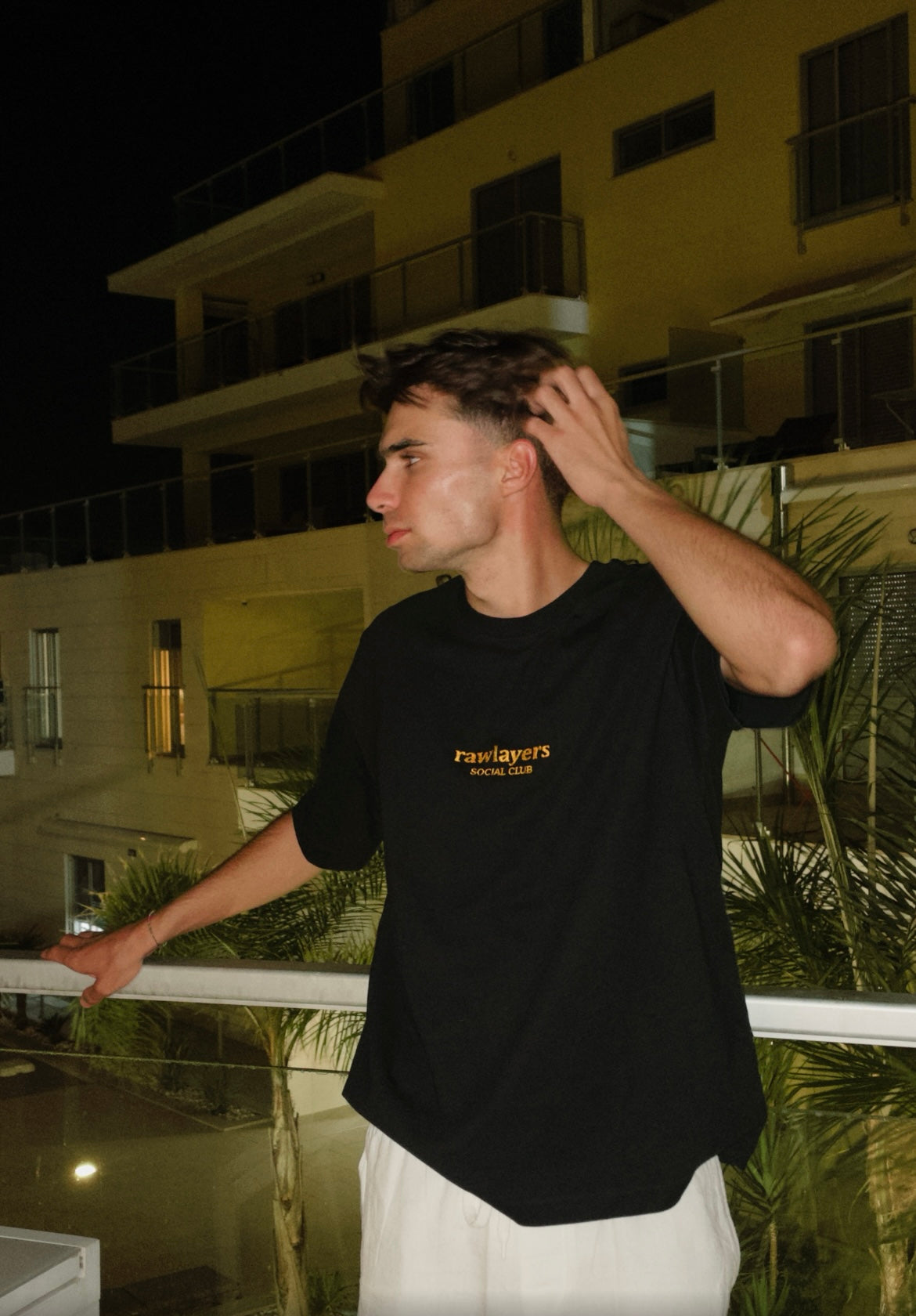 SOCIAL CLUB BLACK TEE