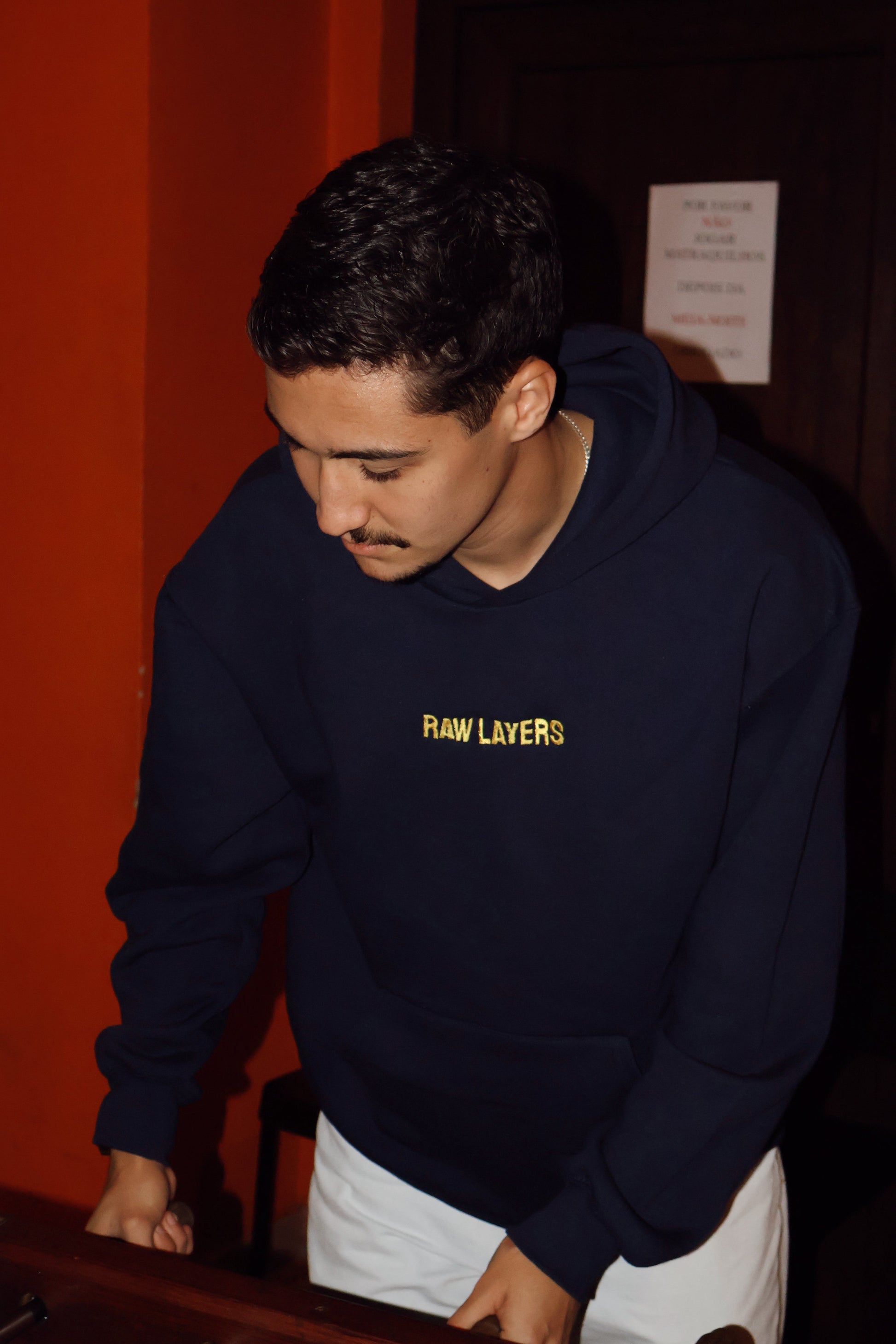 EVERYDAY CORE HOODIE NAVY Novidades