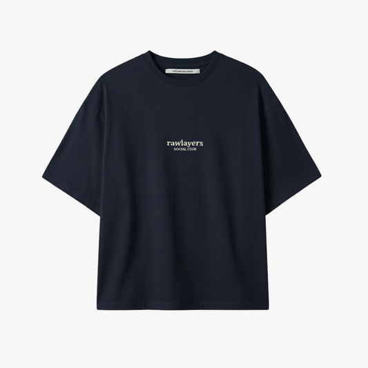 SOCIAL CLUB NAVY TEE