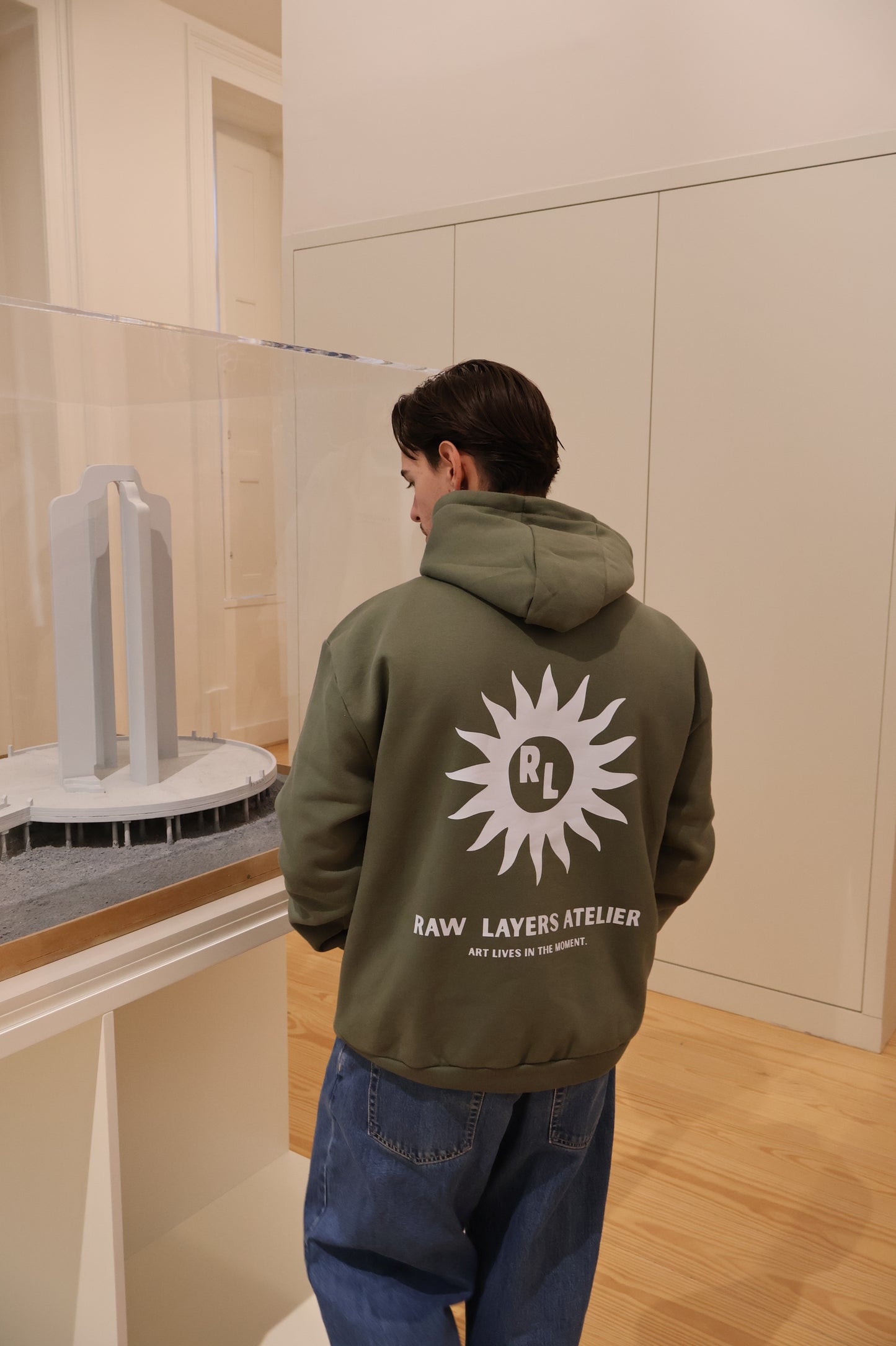 PALETTE  SIGNATURE  HOODIE KHAKI