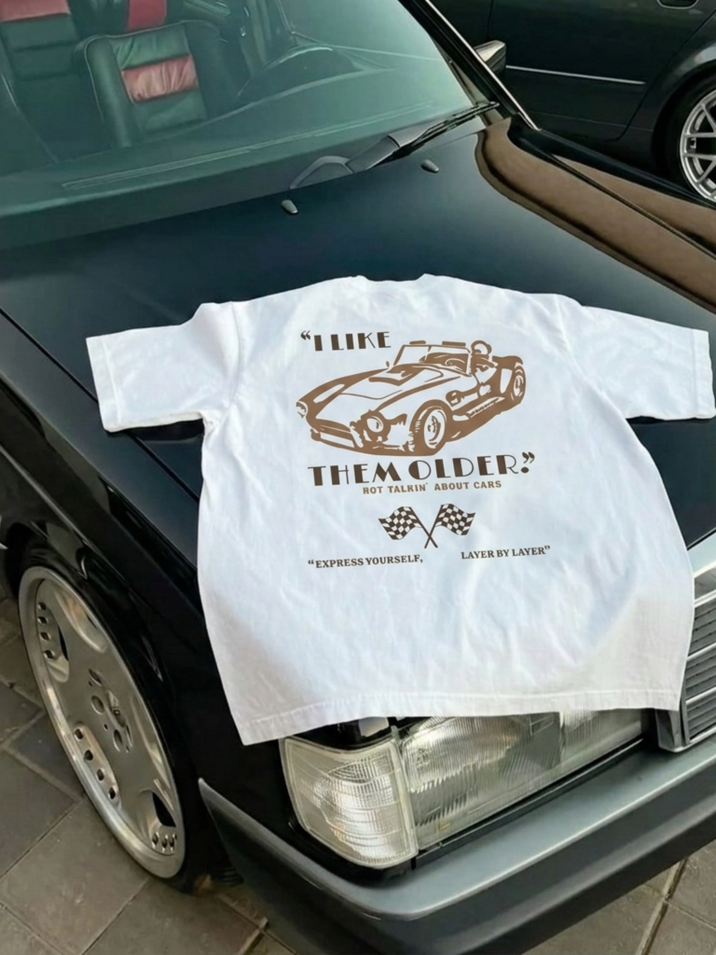 VINTAGE CRUSH RAWLAYERS WHITE TEE