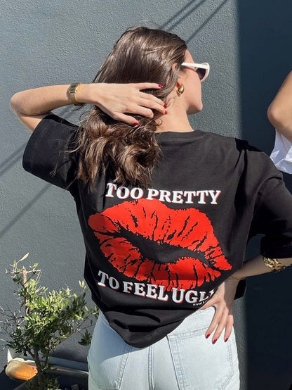 JUST BLESSED TEE BLACK