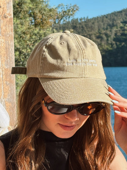 THE HAT CLOCK BEIGE