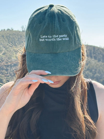 THE HAT CLOCK GREEN