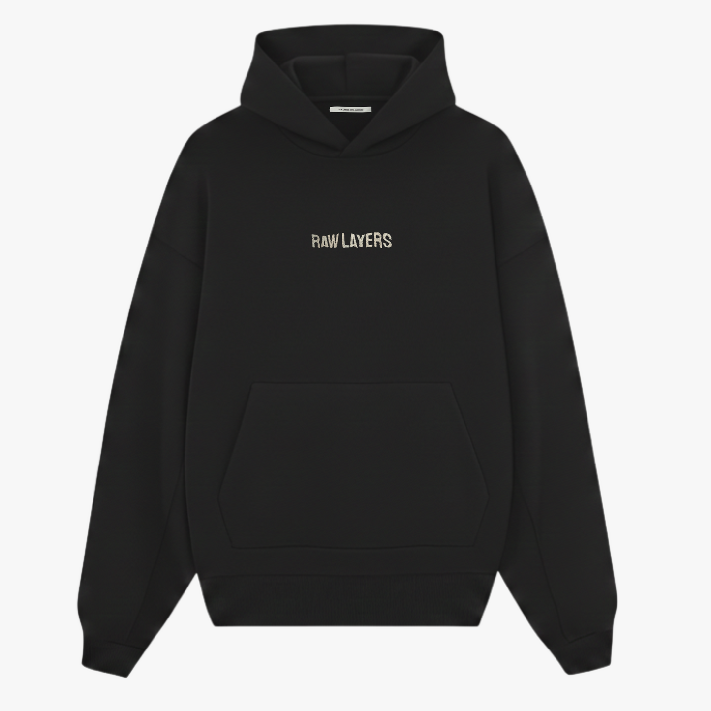 EVERYDAY CORE HOODIE BLACK Novidades