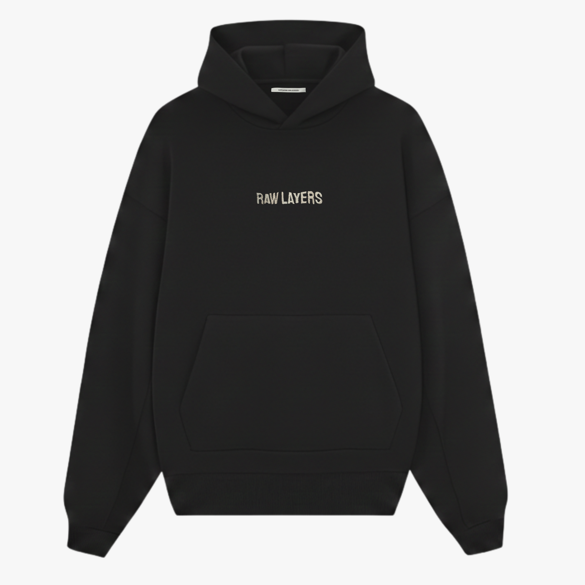EVERYDAY CORE HOODIE BLACK Novidades