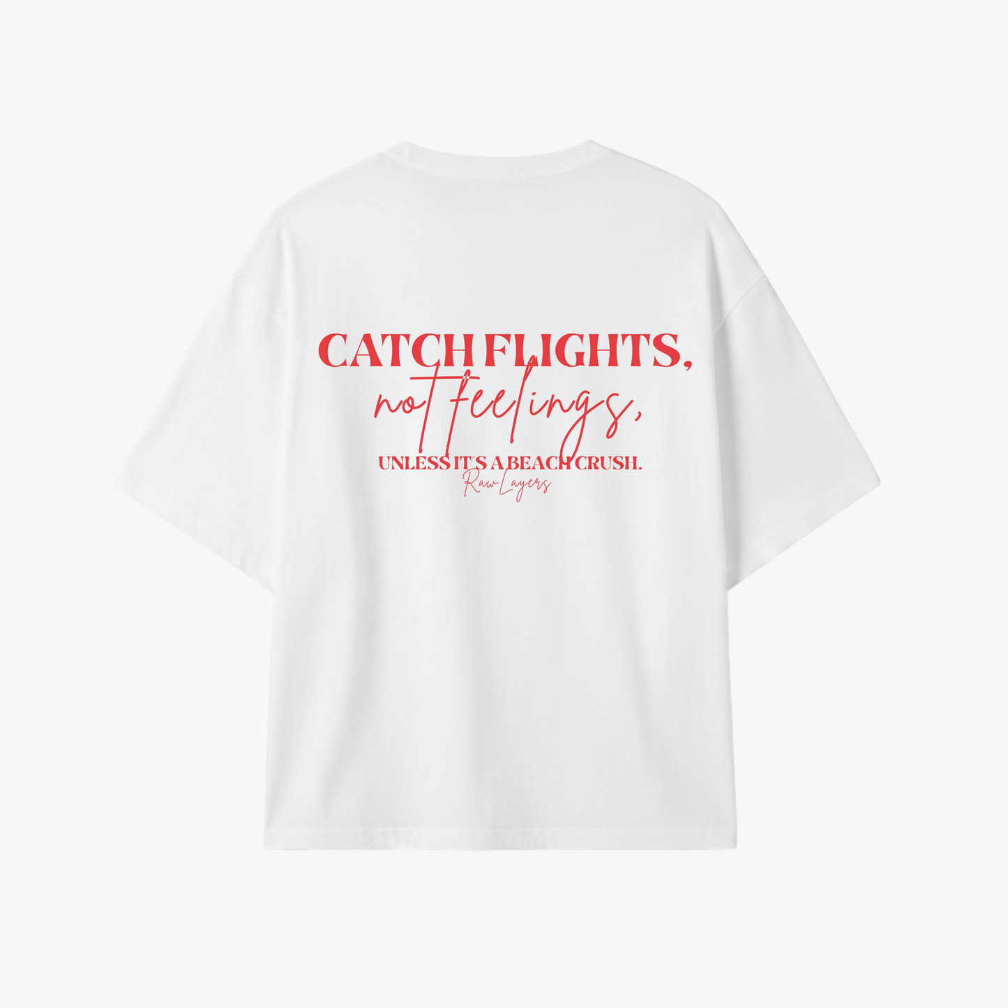 CATCH FLIGHTS WHITE TEE