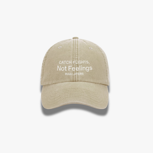 CATCH FLIGHTS HAT BEIGE