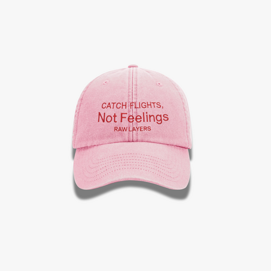 CATCH FLIGHTS HAT PINK