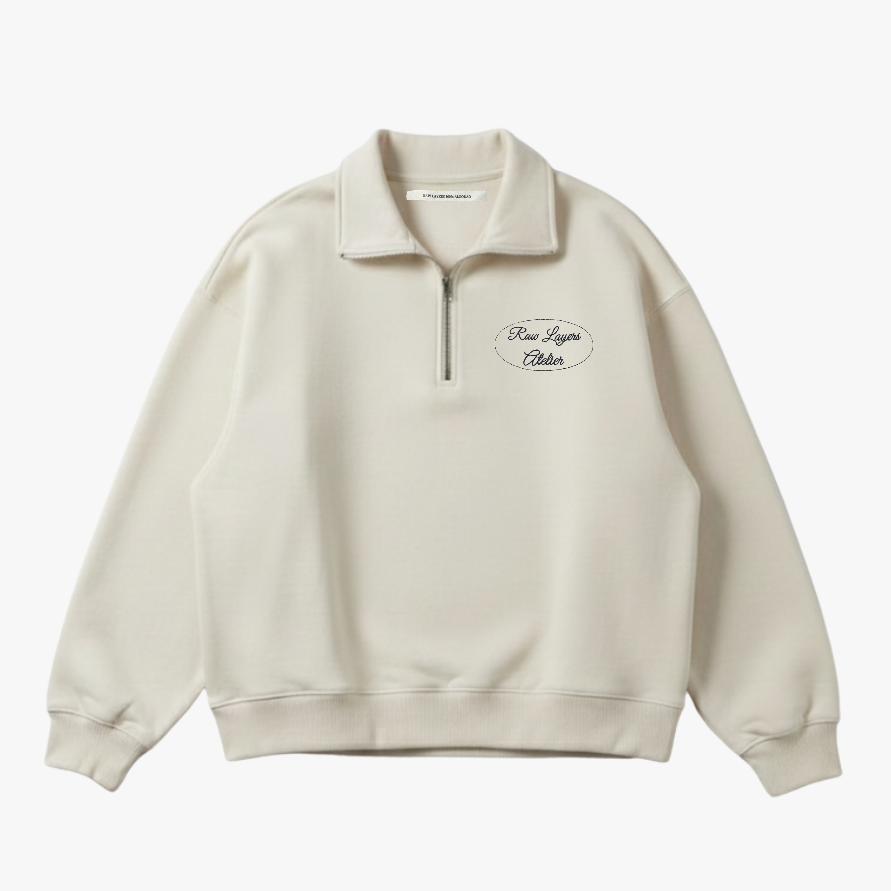 CANVAS PULLOVER BEIGE