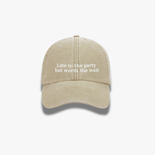 THE HAT CLOCK BEIGE