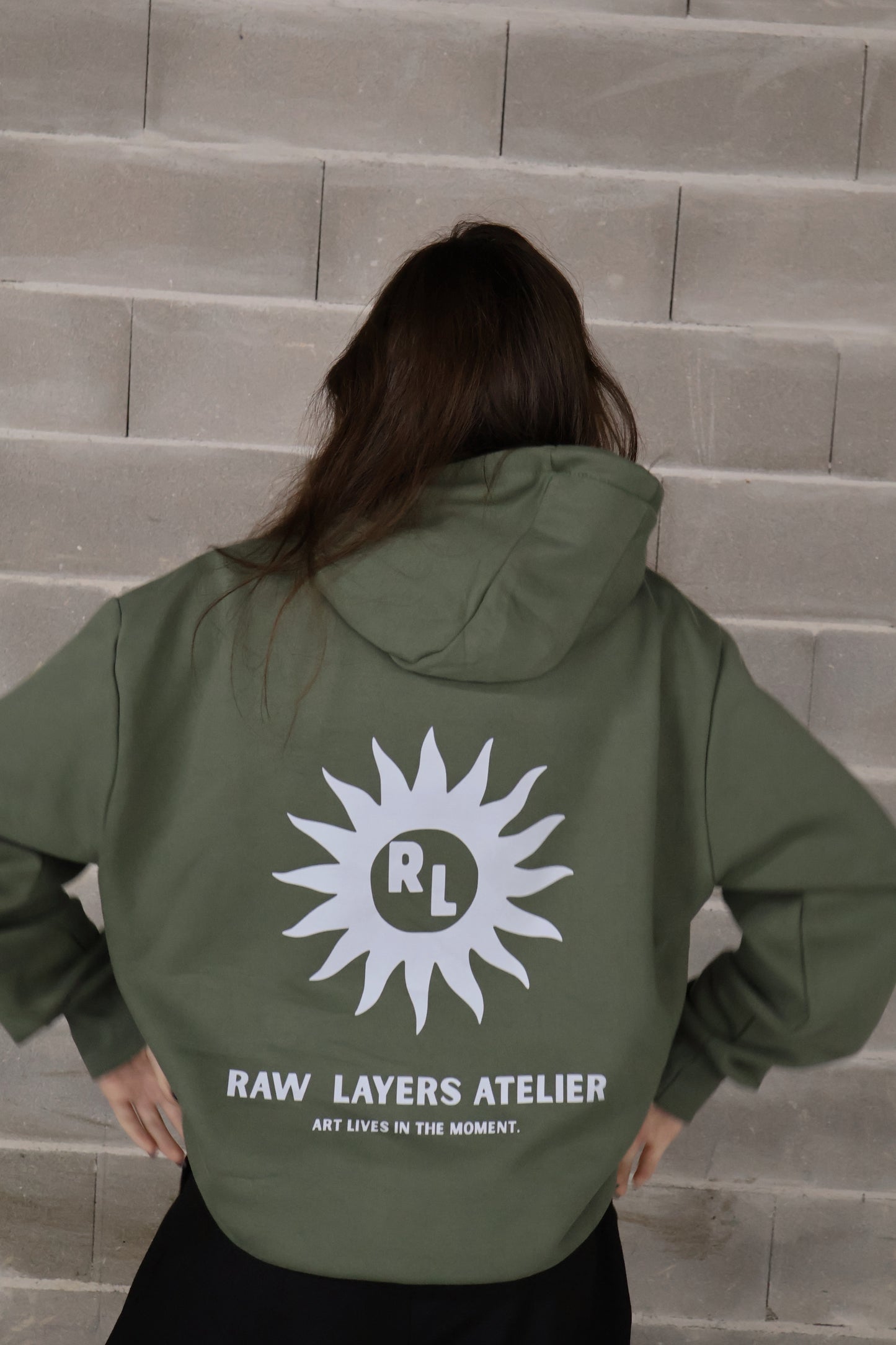 PALETTE  SIGNATURE  HOODIE KHAKI