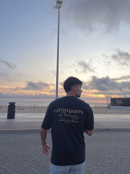 CATCH FLIGHTS NAVY TEE