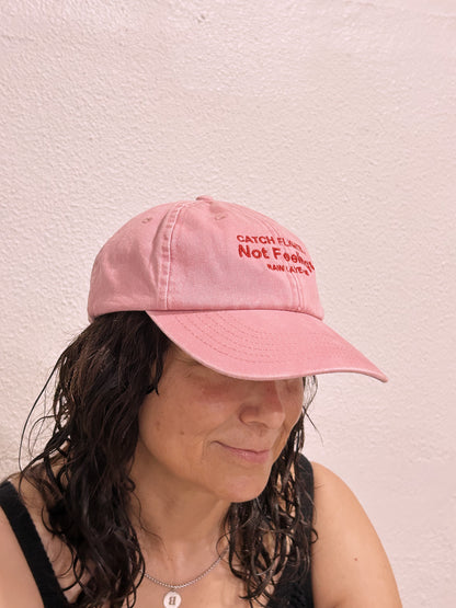 CATCH FLIGHTS HAT PINK