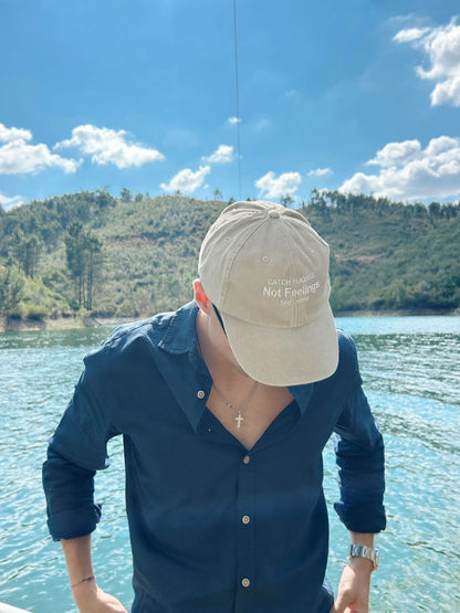 CATCH FLIGHTS HAT BEIGE