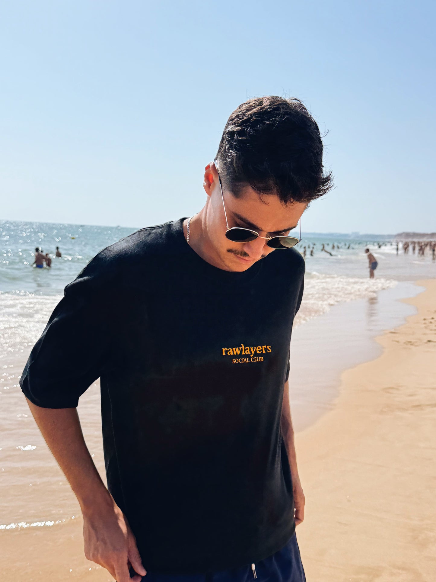 SOCIAL CLUB BLACK TEE