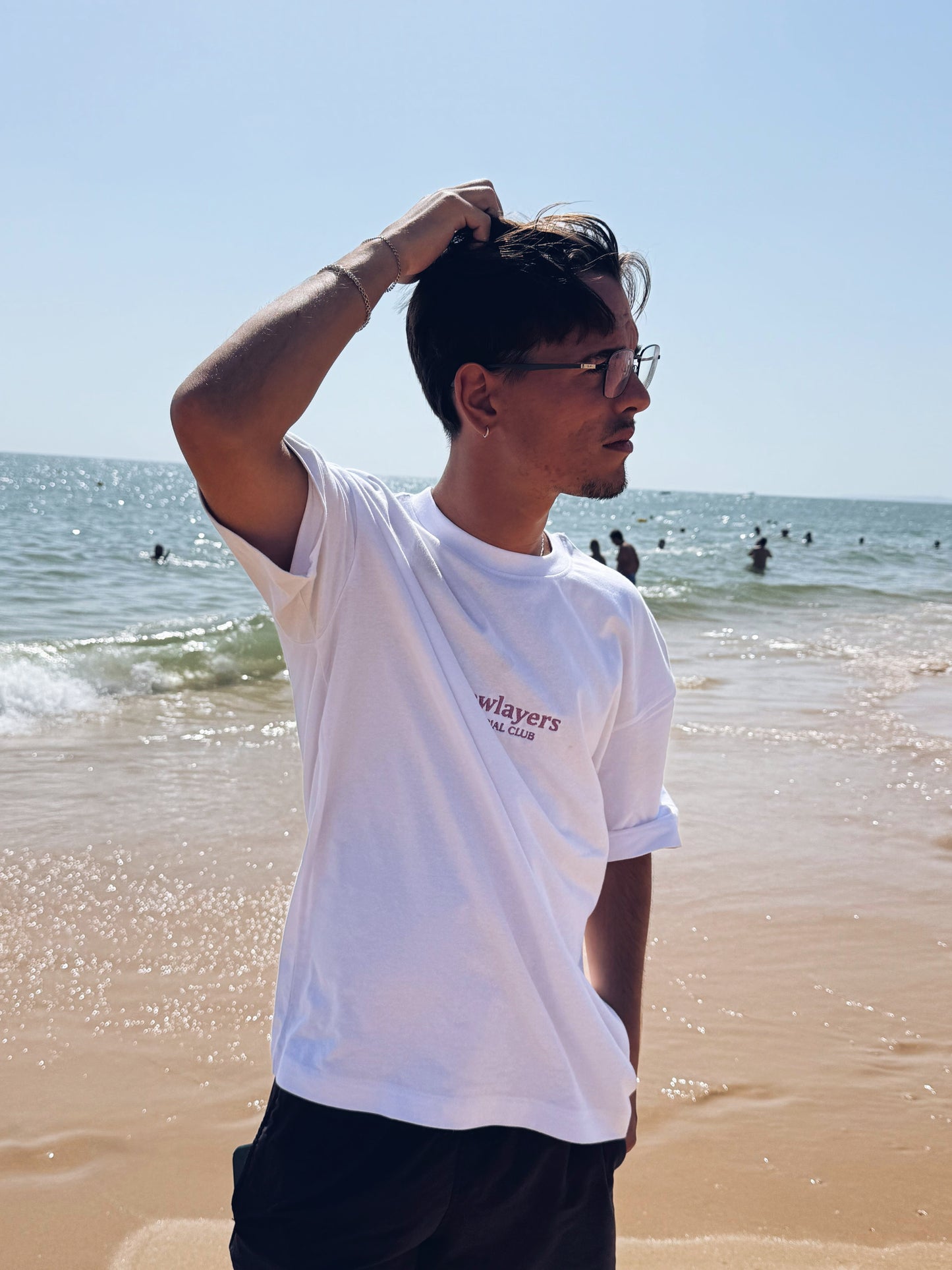 SOCIAL CLUB WHITE TEE
