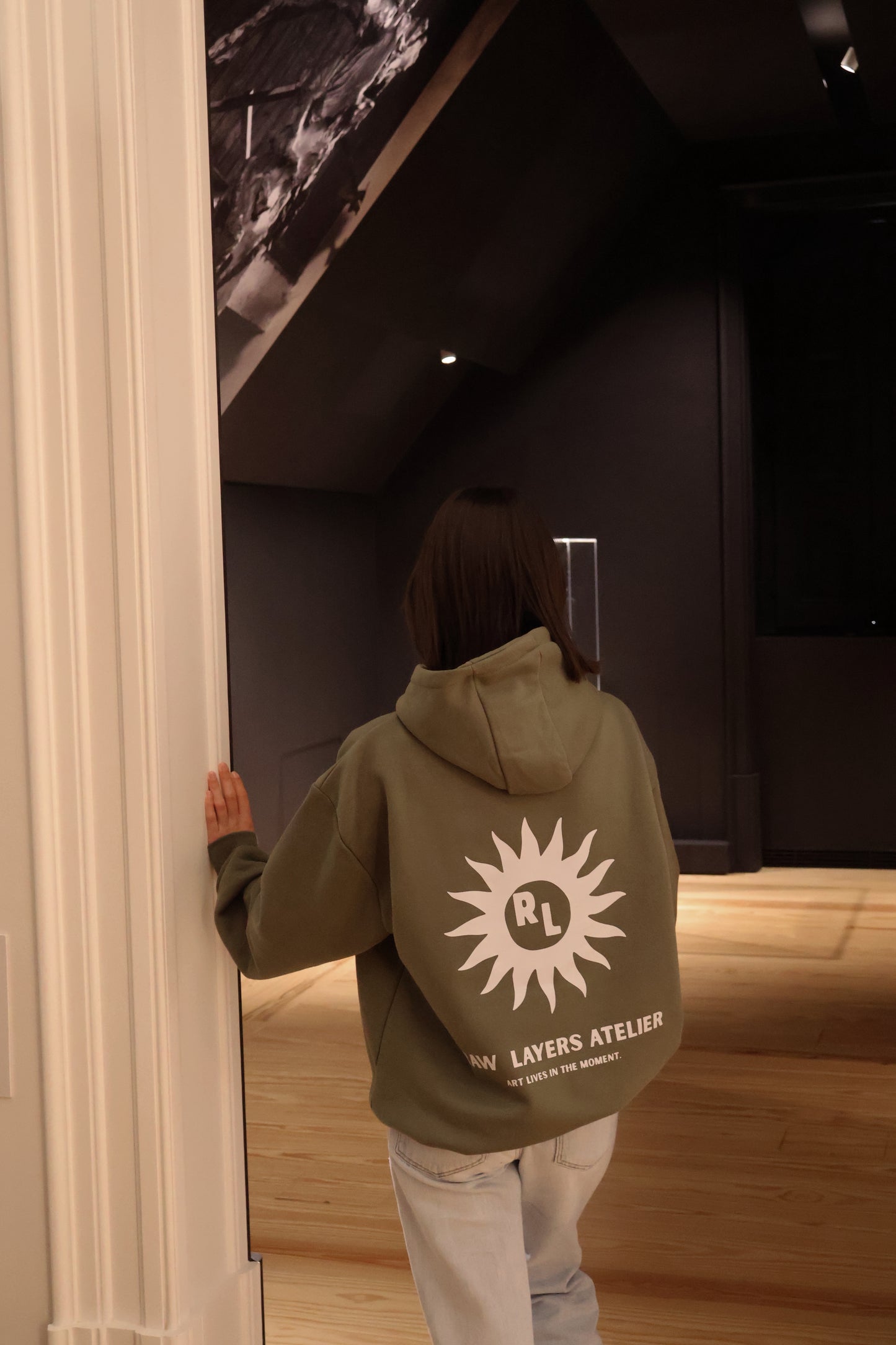 PALETTE  SIGNATURE  HOODIE KHAKI