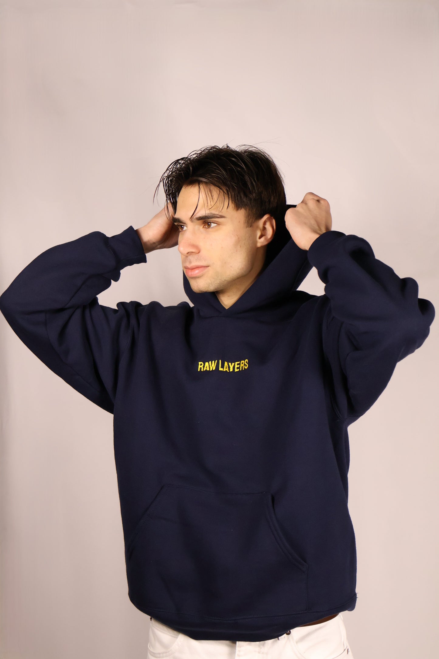 EVERYDAY CORE HOODIE NAVY Novidades