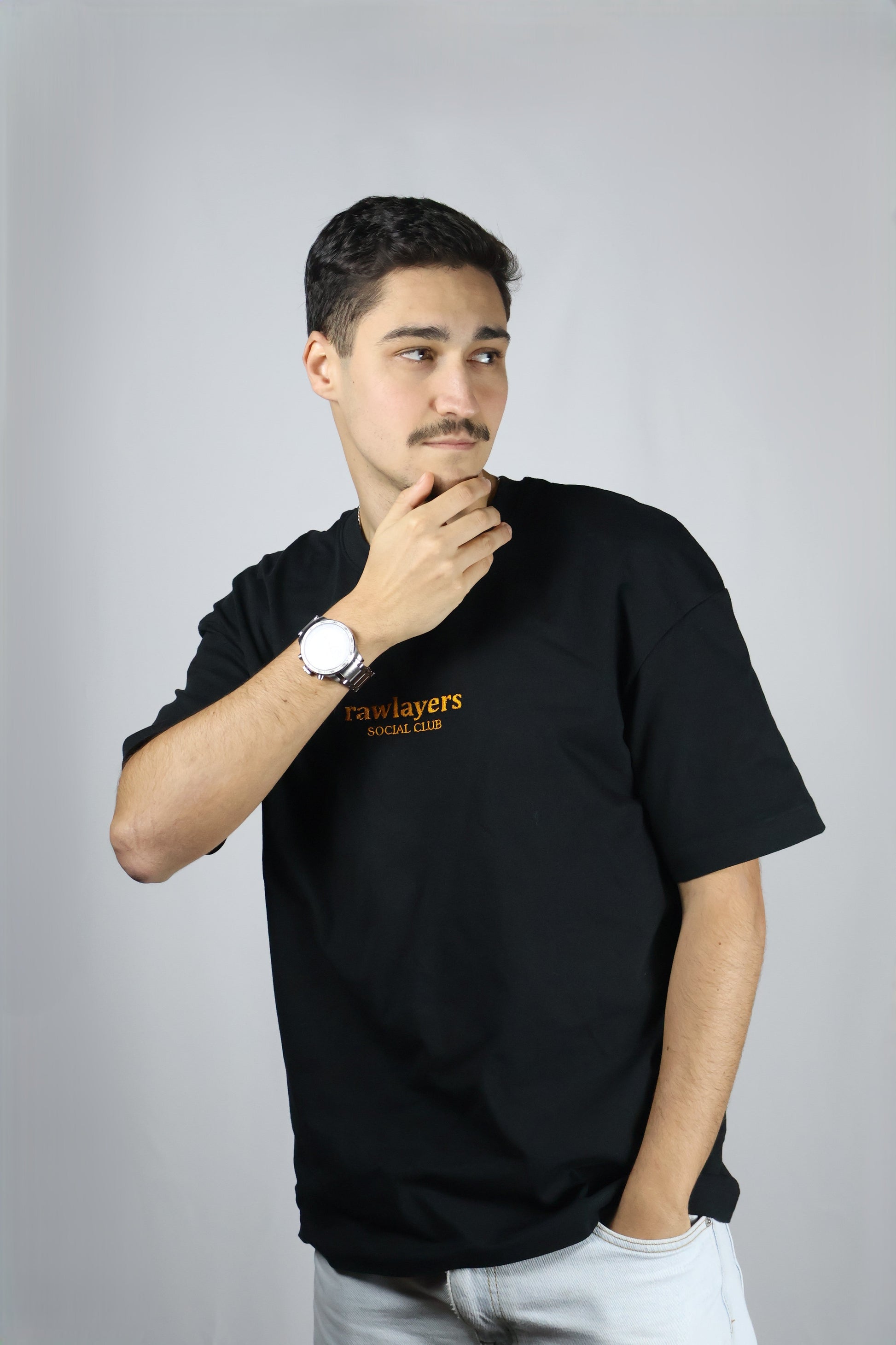 SOCIAL CLUB BLACK TEE Novidades
