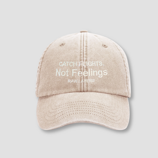 CATCH FLIGHTS HAT BEIGE