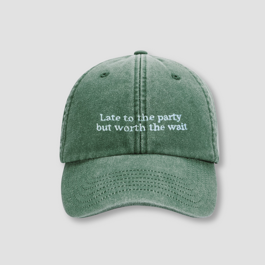 THE HAT CLOCK GREEN