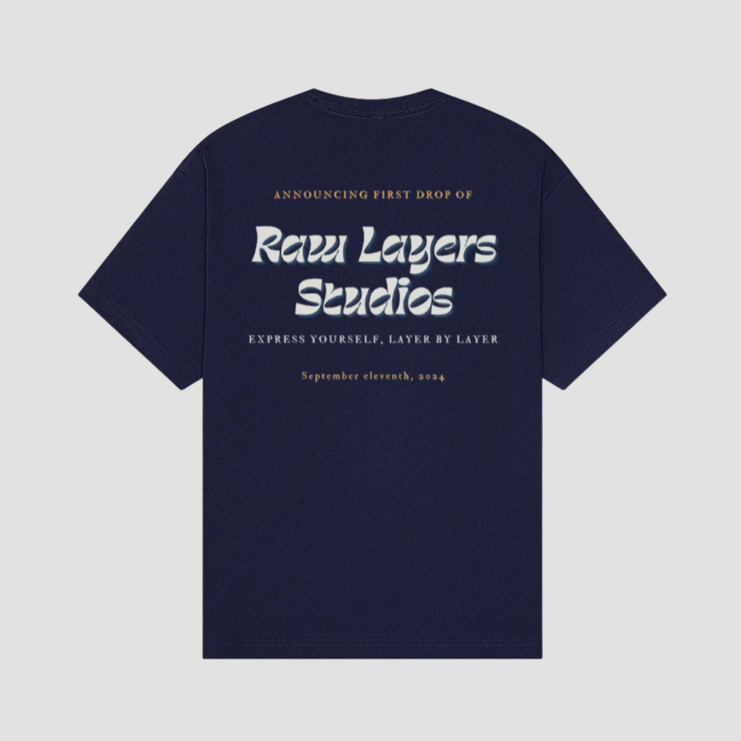 CLASSIC NAVY BLUE TEE